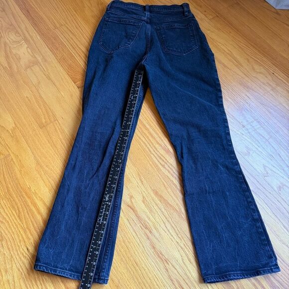 SZ 26 2L Abercrombie & Fitch Black Denim Women Jeans - Picture 7 of 10